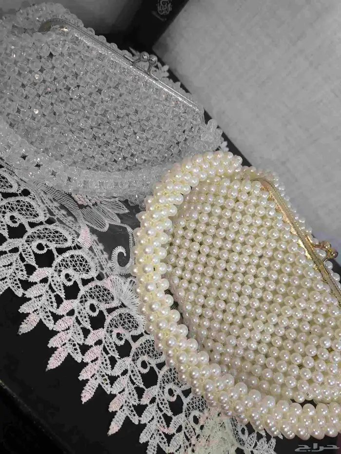 نوفر شنط خرز وكل التصميم للخرز بجميع الالوان حسب الطلب 7