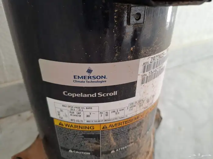 كمبرس 3 فاز 380 فولت فريون 407 جديد لم يستعمل خالص 2
