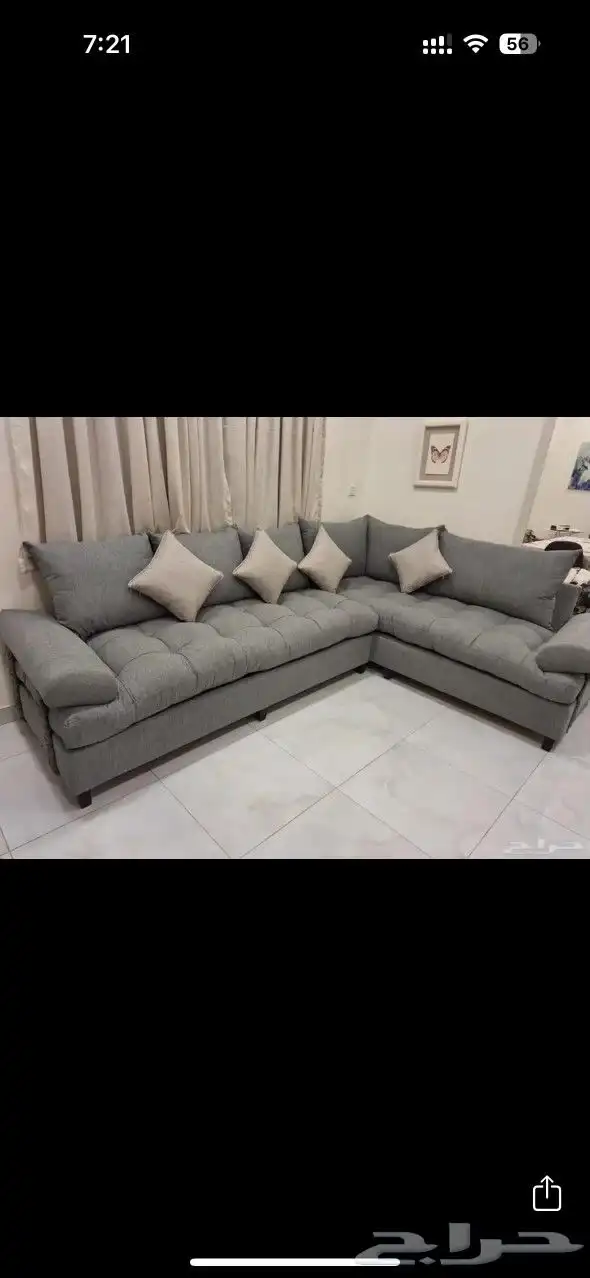 مفروشات الرياض  تفصيل جميع انواع الكنب والجلسات الارضي والس 9