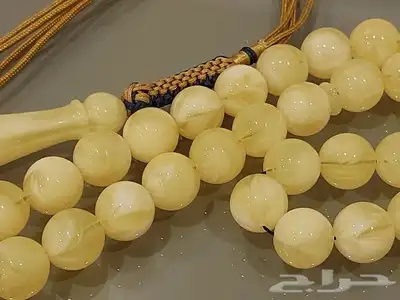 مسباح سبحة كهرمان ضغط 44 خرزة 3
