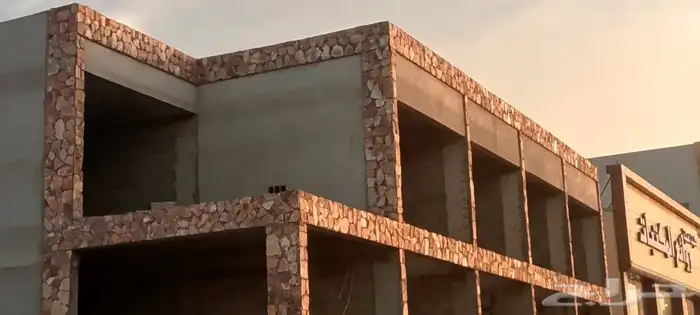 تلبيس حجر طبيعي محلات 1