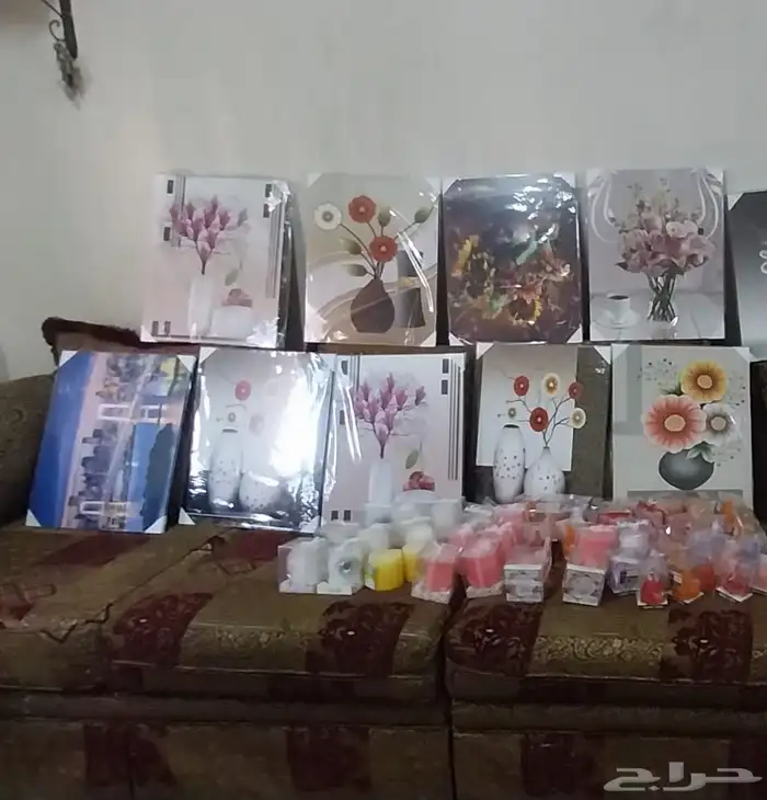 زيت حق الشعر  شمعه  لوحه 4