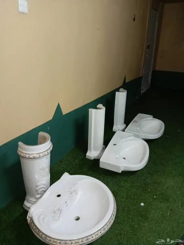 ثلاث مغسل يد شبه جديد الموقع الحرجة الرفغه 4