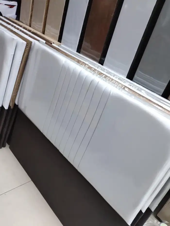 مراتب سرير نفرين سراير خشب تفصيل مخمل جمله 4