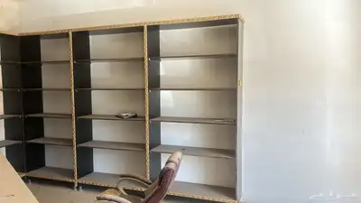 رفوف خشب محل للبيع 5