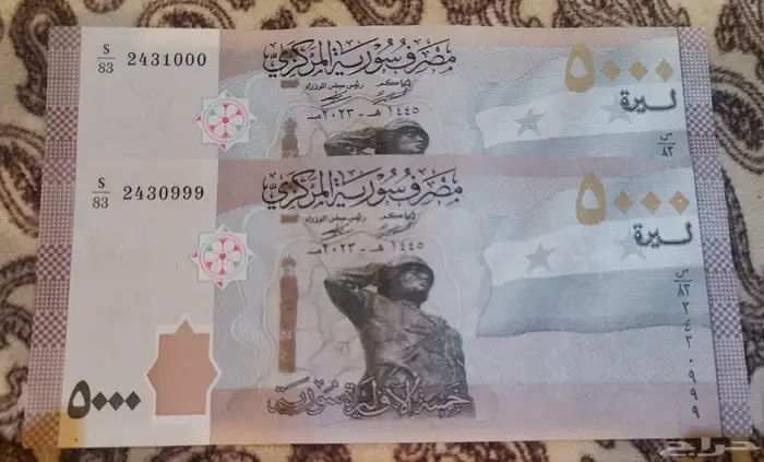 5000ليره سوري 0