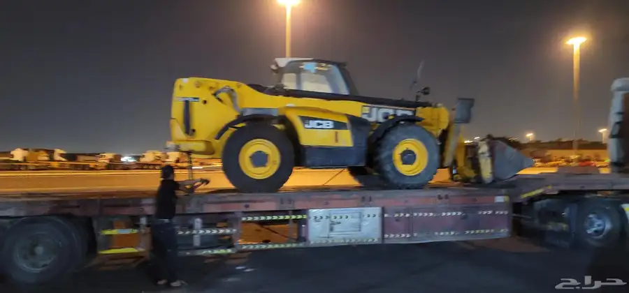 رافعات تلسكوبيه Jcbبوم لودر تلي هندر للايجار سفتي 17متر 2