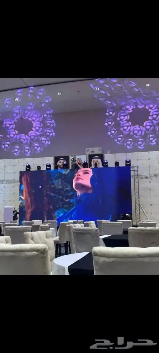 شاشات LED عرض للمعارض والمؤتمرات معارض ومناسبات وحفلات 0