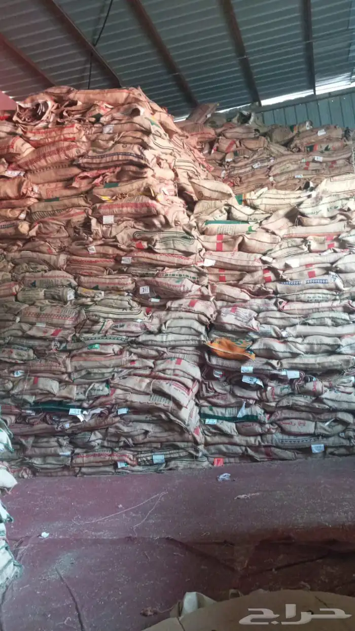 للبيع خيش رز فاضيه 40كيلووو ونظيفه 1