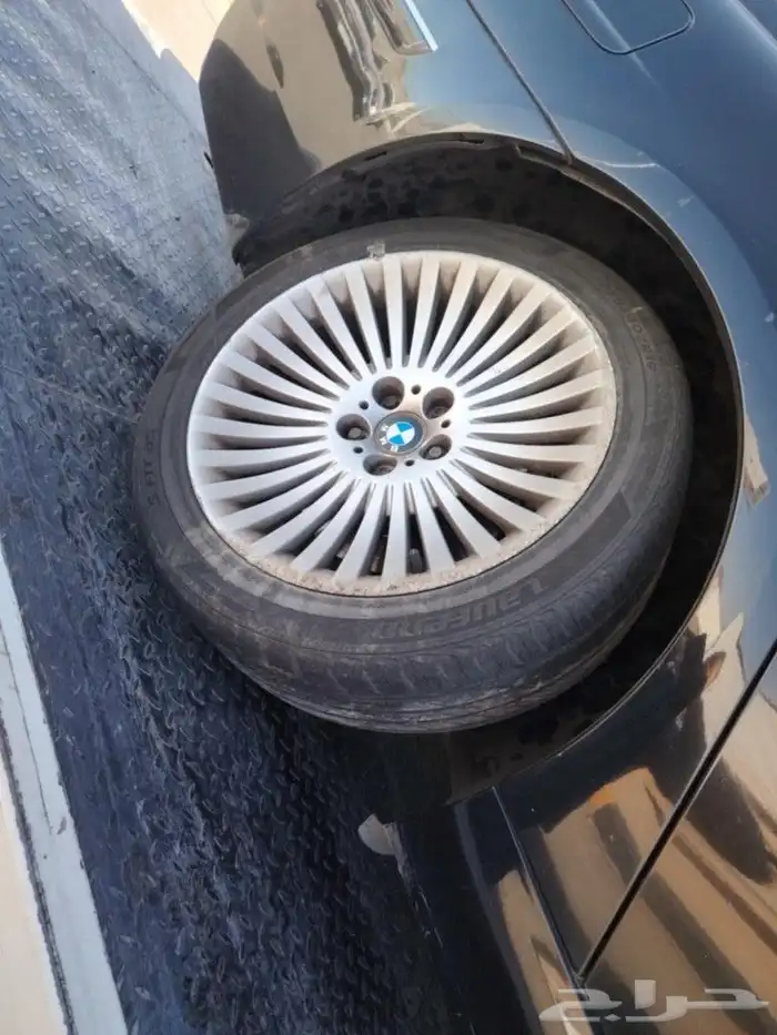 حادث bmw 730 li 2007 ماتور وجير شغال رقم لوحة مميز صيانة 4