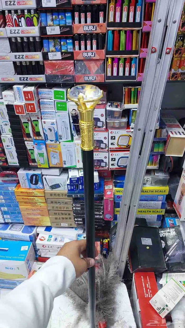عصاء عكاز مزخرفه 3
