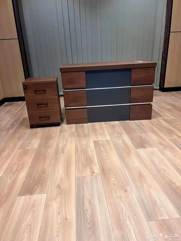 مكتب العمل مكتب طقم كامل Office Tables كرسي فخم كنب دولاب 7