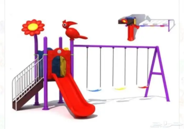 العاب اطفال مراجيح و زحليقه 4