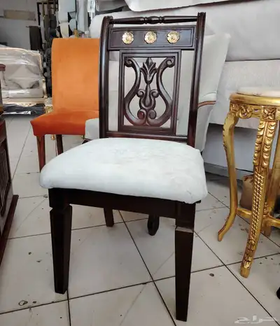 كراسي مجدده بويا وقماش جديد 4