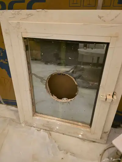 شباك المنيوم مروحه حمام 0