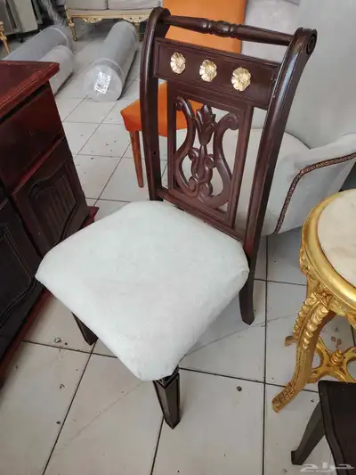 كراسي مجدده بويا وقماش جديد 3