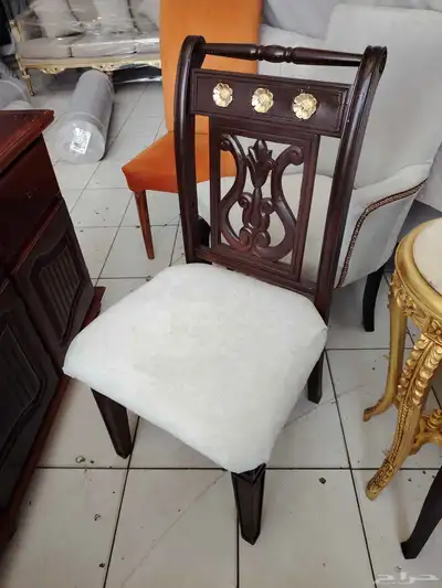 كراسي مجدده بويا وقماش جديد 5