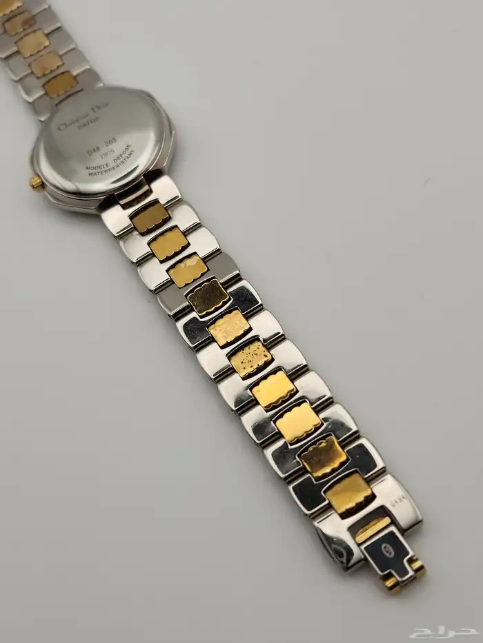 ساعة كرستيان ديور نسائية طلاء ذهب ( Christian Dior watch) 8