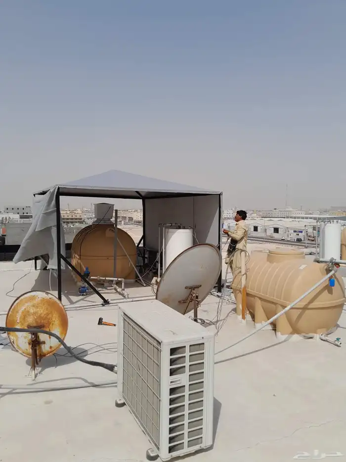 حداد مظلات مستودعات هناجر 6