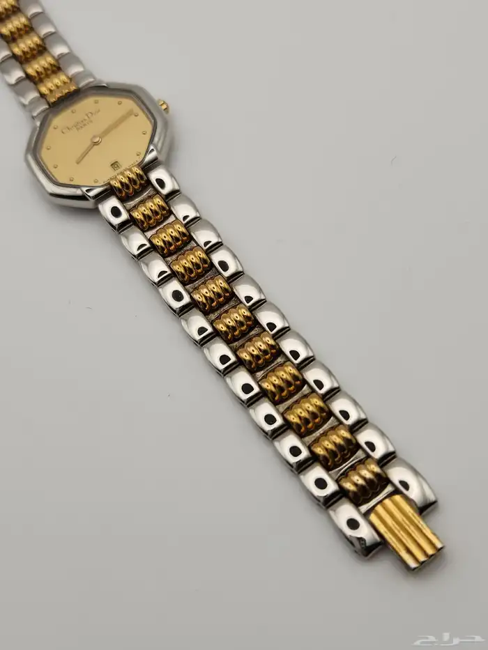 ساعة كرستيان ديور نسائية طلاء ذهب ( Christian Dior watch) 6