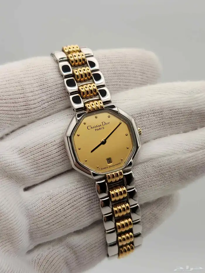 ساعة كرستيان ديور نسائية طلاء ذهب ( Christian Dior watch) 0