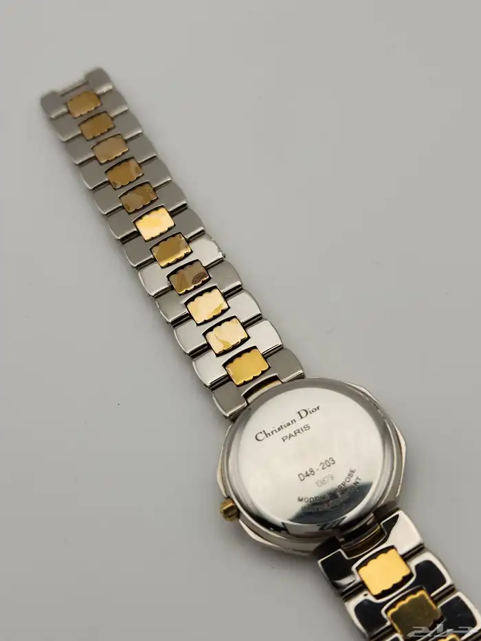 ساعة كرستيان ديور نسائية طلاء ذهب ( Christian Dior watch) 9