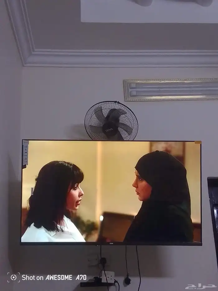 شاشه 55بوصه ضمان سنتيان اسمارك سيفار دخلي تدعم جميع البرامج 0