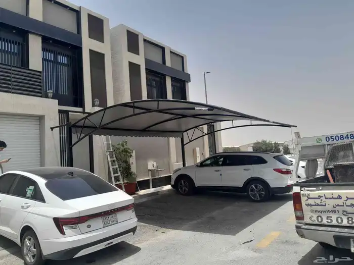 حداد مظلات مستودعات هناجر 4