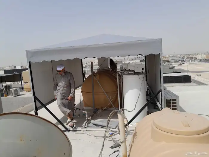 حداد مظلات مستودعات هناجر 5