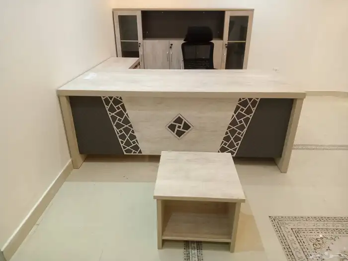مكتب العمل مكتب طقم كامل Office Tables كرسي فخم كنب دولاب 9
