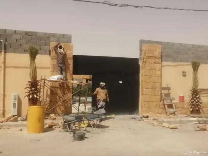 اعمال تراثيه من الحجر ولطين 5