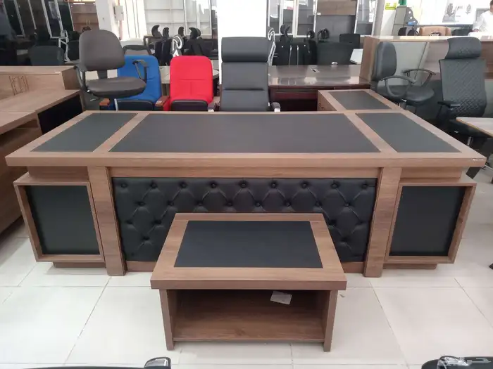 مكتب العمل مكتب طقم كامل Office Tables كرسي فخم كنب دولاب 3