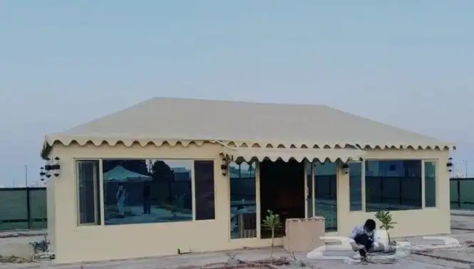 بيوت شعر ملكي مظلات سيارات سواتر هناجر برجولات لكسان 0