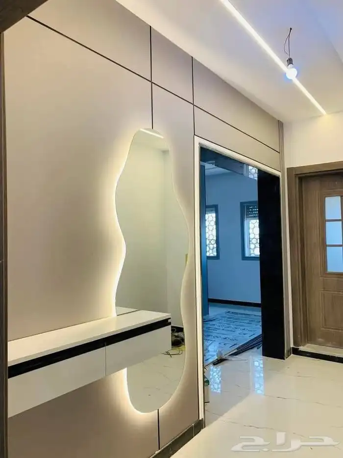 نحن نعمل جميع أنواع الدهانات والديكور الحديثة تركيب بديل الر 8