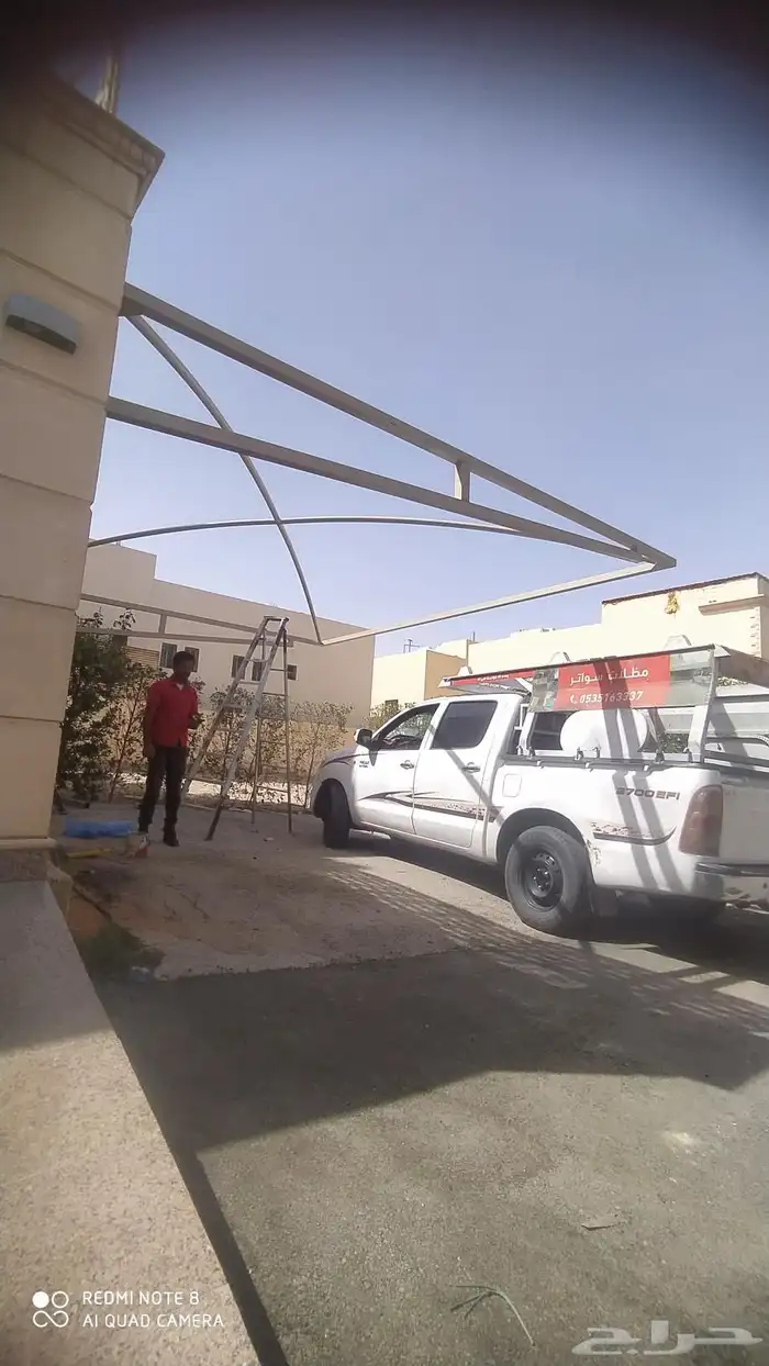 مظلات سواتر مستودعات بنال 3
