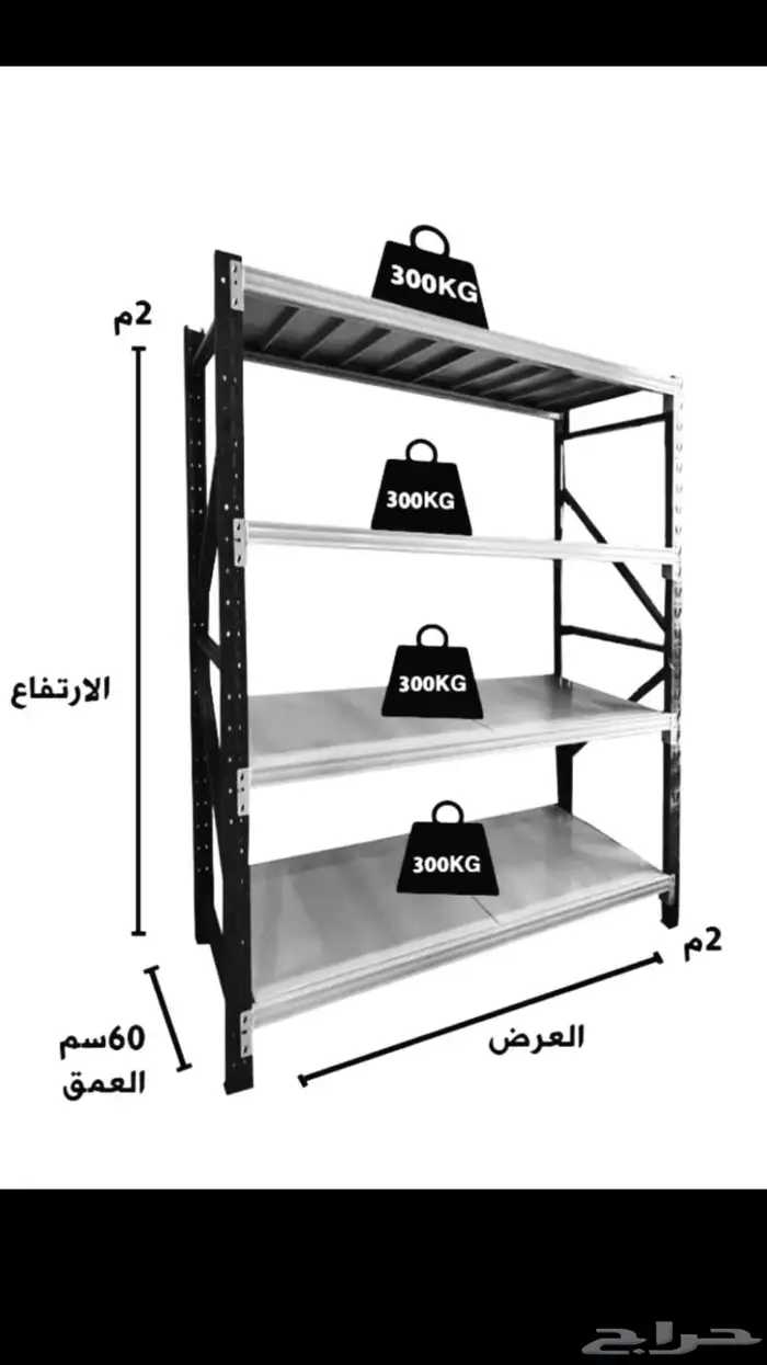 رفوف للسوبر ماركه والمحلات التجاريه والمخازن 1