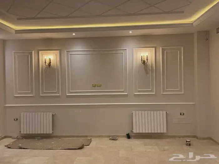 ديكورات جبس اسقف وجدران مع اصباغ داخلي وخارجي 5