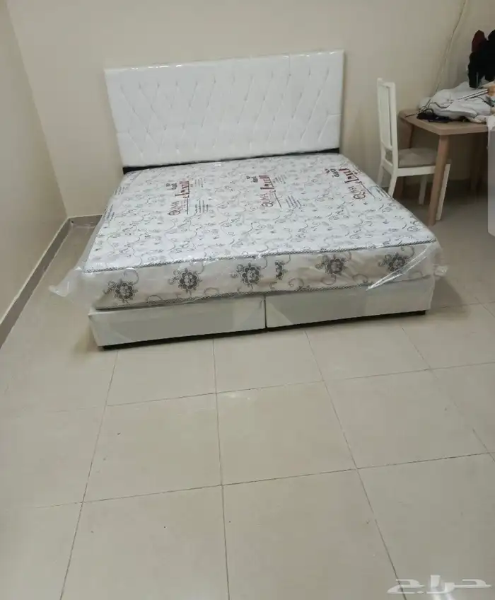 سرير مع مرتبه  توصيل 3