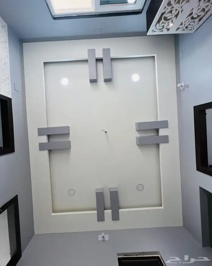 ديكورات جبس اسقف وجدران مع اصباغ داخلي وخارجي 7