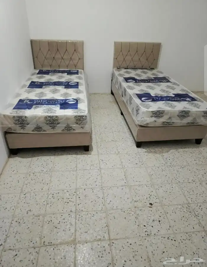 سرير مع مرتبه  توصيل 4