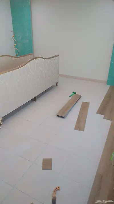تركيب باركيه الجبيل 1