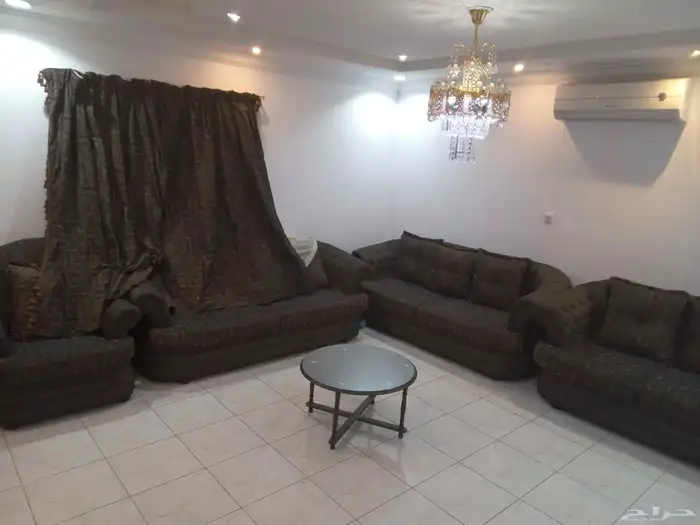 كنب 5قطع وطاوله دائريه 1