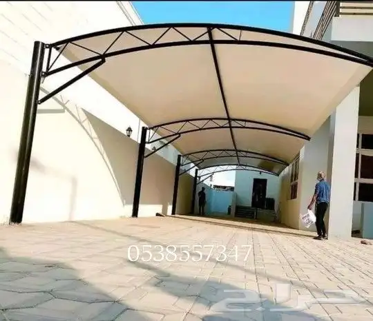 حداد مضلات وسواتر وبرجولات وبيوت الشعر ومستودعات 0
