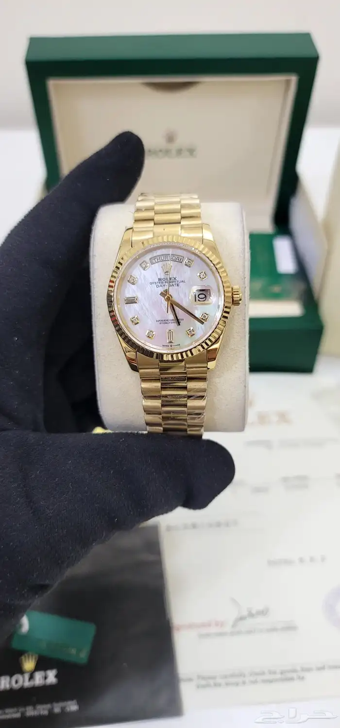 ساعات رولكسRolex اوتوماتيك سويسري 19