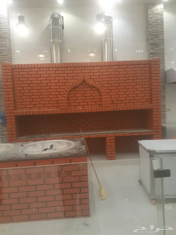 معلم شويات ومشب نار بلوك الحمر اليمامة ومخبز المهند 2