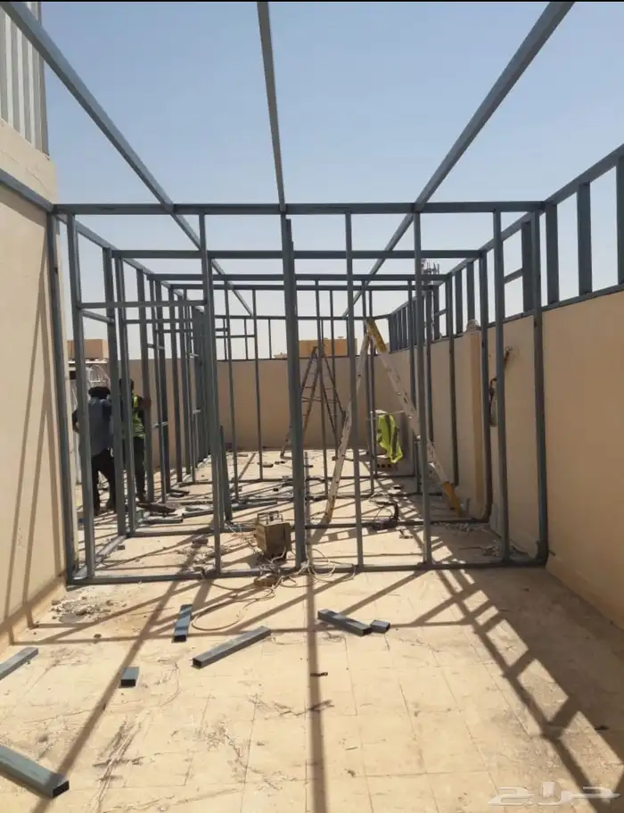 خيام سوبر ملكية مجالس زجاجيه ساندويتش بانل ملاحق مظلات حدائق 30