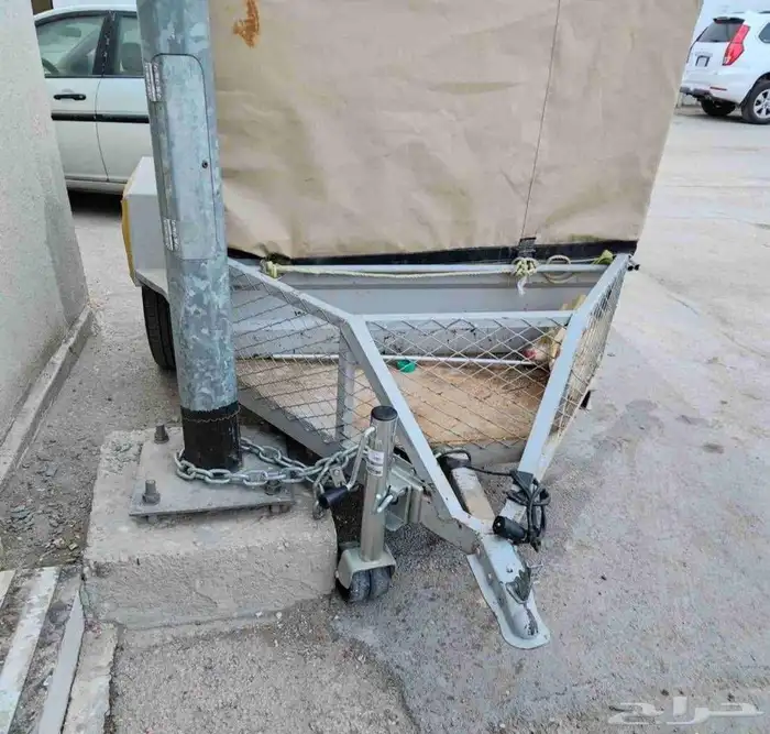 للبيع قلص اوعربه سحب مقاس 2م طول عرض 125 10