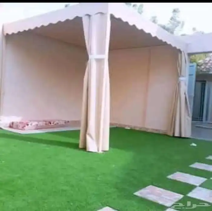 خيام ملكي مضلات سواتر برجولات جميع. انواع الحديد 9
