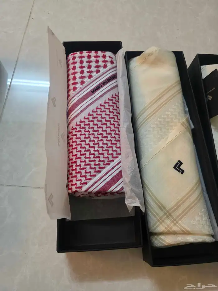 اشمغة ماريو فالنتينو ا وتيسوتي وشماغ البسام قديم 6