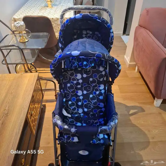 عربة اطفال جديده لم تستخدم 2